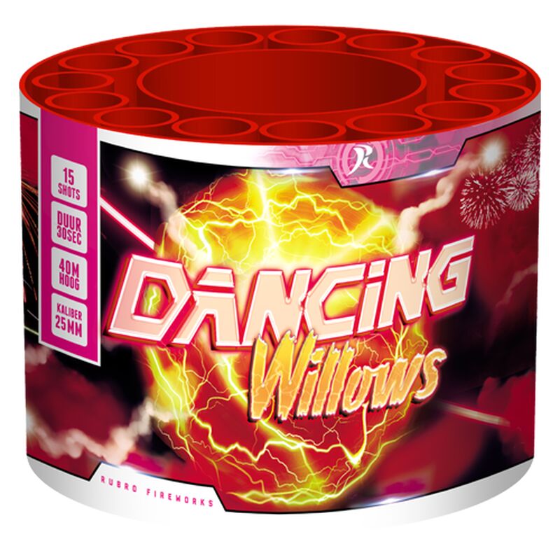 Dancing Willows 15-Schuss-Feuerwerkbatterie von Geisha-Rubro kaufen