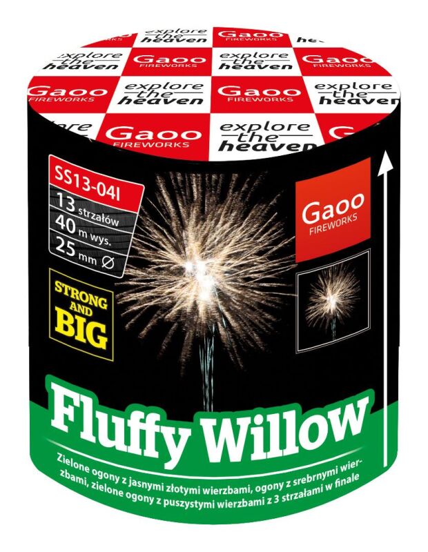 Jetzt Fluffy Willow 13-Schuss-Feuerwerk-Batterie ab 12.74€ bestellen