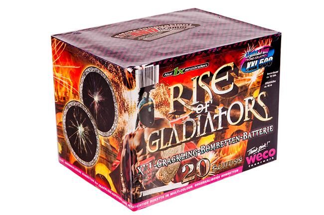 Jetzt Coroner (Rise of gladiators, Iron Man) 20-Schuss-Feuerwerk-Batterie ab 38.99€ bestellen
