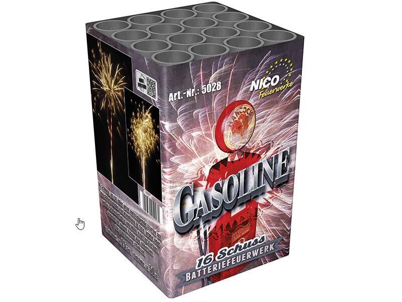 Jetzt Gasoline 16-Schuss-Feuerwerk-Batterie ab 19.99€ bestellen