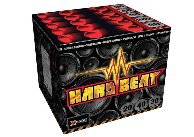 Jetzt Hard Beat 20-Schuss-Feuerwerk-Batterie ab 29.99€ bestellen