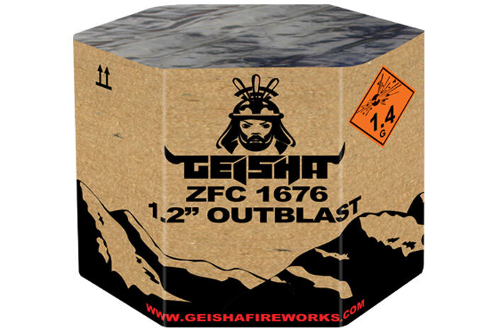 Jetzt Outblast 2.0 61-Schuss-Feuerwerk-Batterie ab 28.99€ bestellen