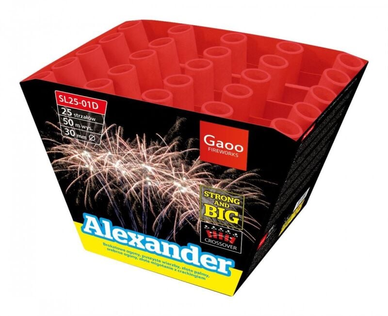 Jetzt Alexander 25-Schuss-Feuerwerk-Batterie ab 32.24€ bestellen