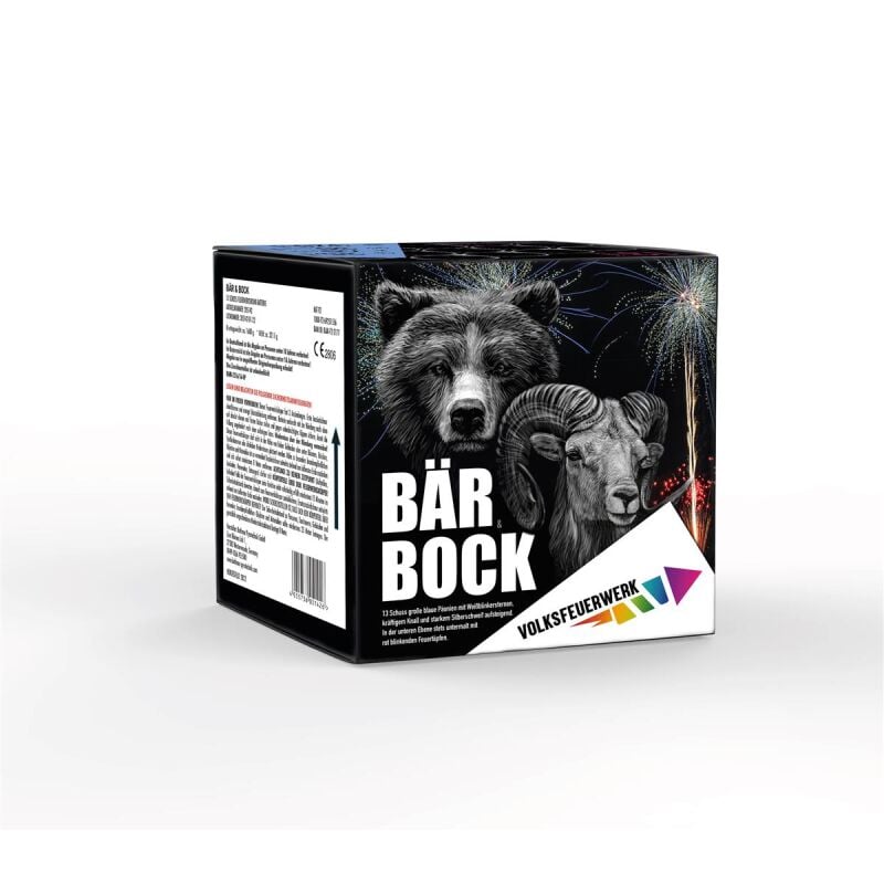 Jetzt Bär & Bock 13-Schuss-Feuerwerk-Batterie ab 18.74€ bestellen