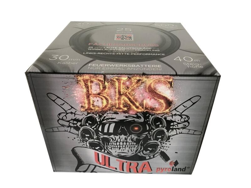 Jetzt BKS ULTRA 25-Schuss-Feuerwerk-Batterie ab 53.99€ bestellen