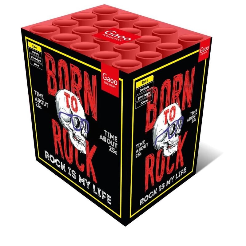 Jetzt Born-to-Rock-20-Schuss-Feuerwerk-Batterie ab 11.99€ bestellen