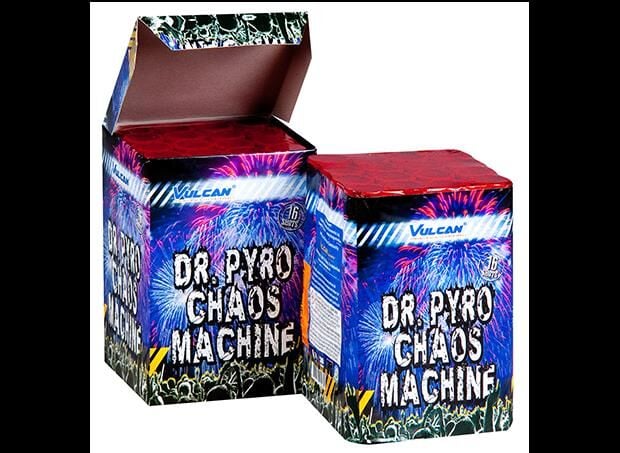 Jetzt Dr. Pyro Chaos Machine 16-Schuss-Feuerwerk-Batterie ab 12.74€ bestellen