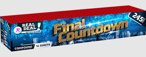 Jetzt Final Countdown 245-Schuss-Feuerwerkverbund ab 107.24€ bestellen