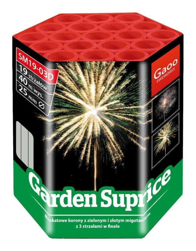 Jetzt Garden Surprise 19-Schuss-Feuerwerk-Batterie ab 16.49€ bestellen