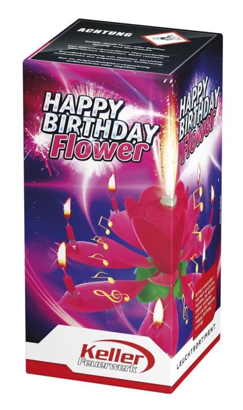Jetzt Happy Birthday Flower ab 2.99€ bestellen