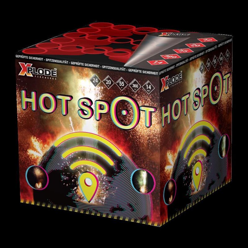 Jetzt Hot Spot 24-Schuss-Feuerwerk-Batterie ab 18.74€ bestellen