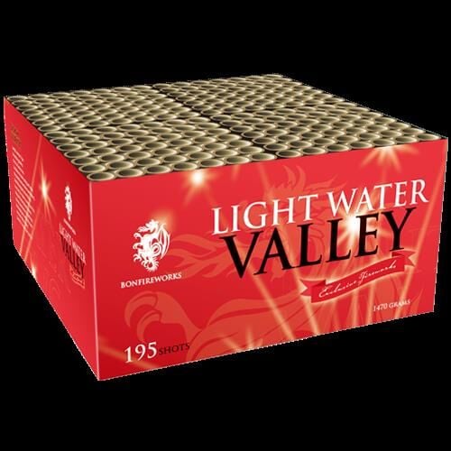 Jetzt Light Water Valley 100-Schuss-Feuerwerkverbund ab 74.99€ bestellen