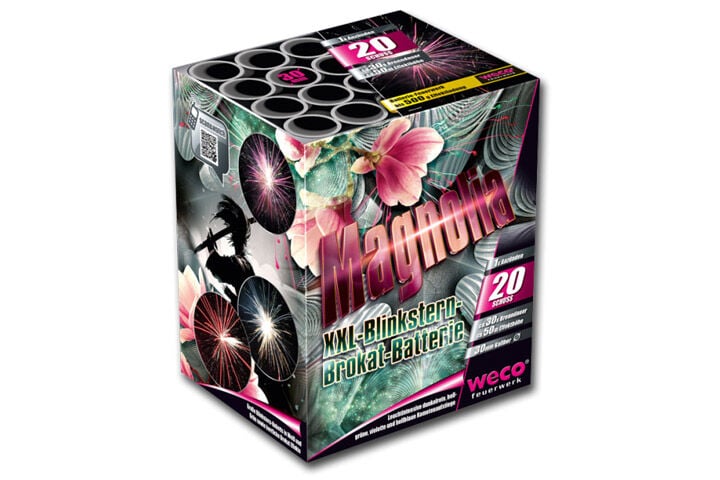 Jetzt Magnolia 20-Schuss-Feuerwerk-Batterie ab 26.24€ bestellen