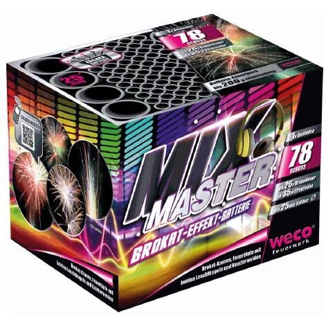 Jetzt Mix Master 78-Schuss-Feuerwerk-Batterie ab 14.99€ bestellen