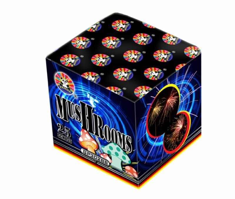 Jetzt Mushrooms 25-Schuss-Feuerwerk-Batterie ab 8.99€ bestellen