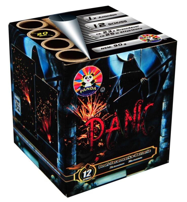 Jetzt Panic 12-Schuss-Feuerwerkbatterie ab 5.99€ bestellen