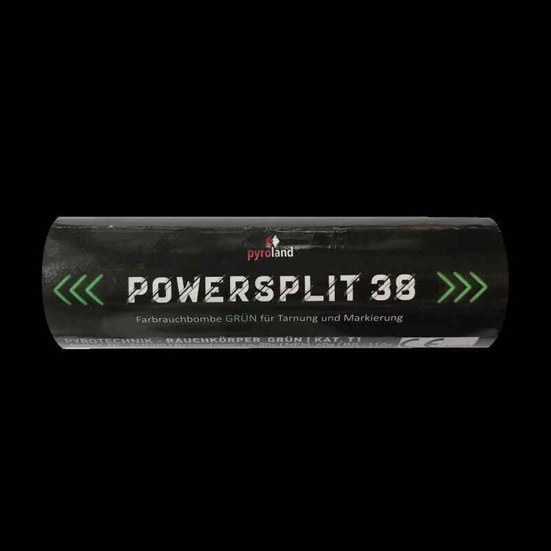 Jetzt POWERSPLIT 38 mit Reißzünder 20s, Grün ab 5.39€ bestellen