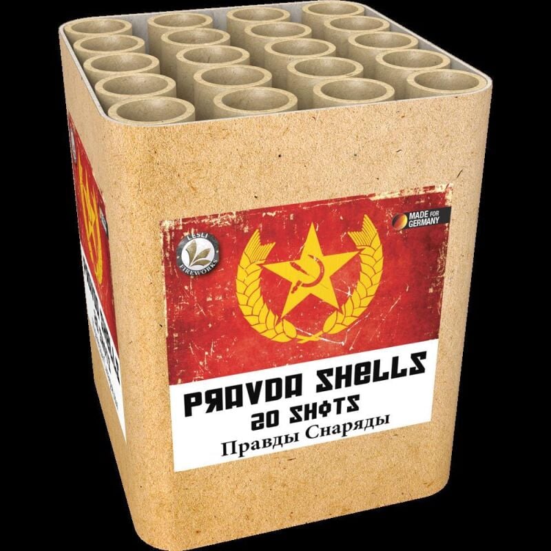 Jetzt Pravda Shells (2er VE) 20-Schuss-Feuerwerk-Batterien (Stahlkäfig) ab 56.24€ bestellen