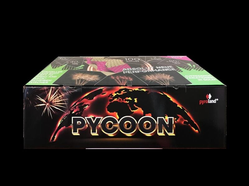 Jetzt Pycoon 100-Schuss-Feuerwerkverbund ab 149.99€ bestellen