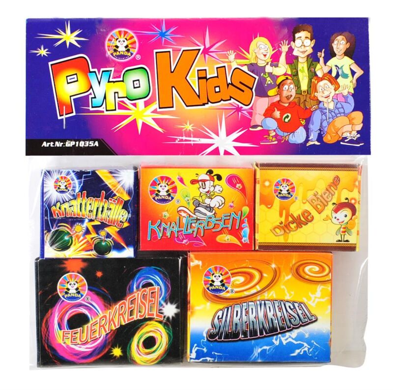 Jetzt Pyro Kids Jugendfeuerwerk-Sortiment ab 3.74€ bestellen