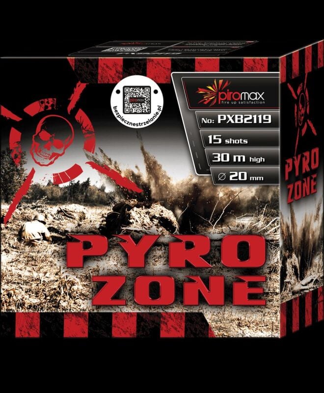 Jetzt Pyro Zone 15-Schuss-Feuerwerk-Batterie ab 6.74€ bestellen