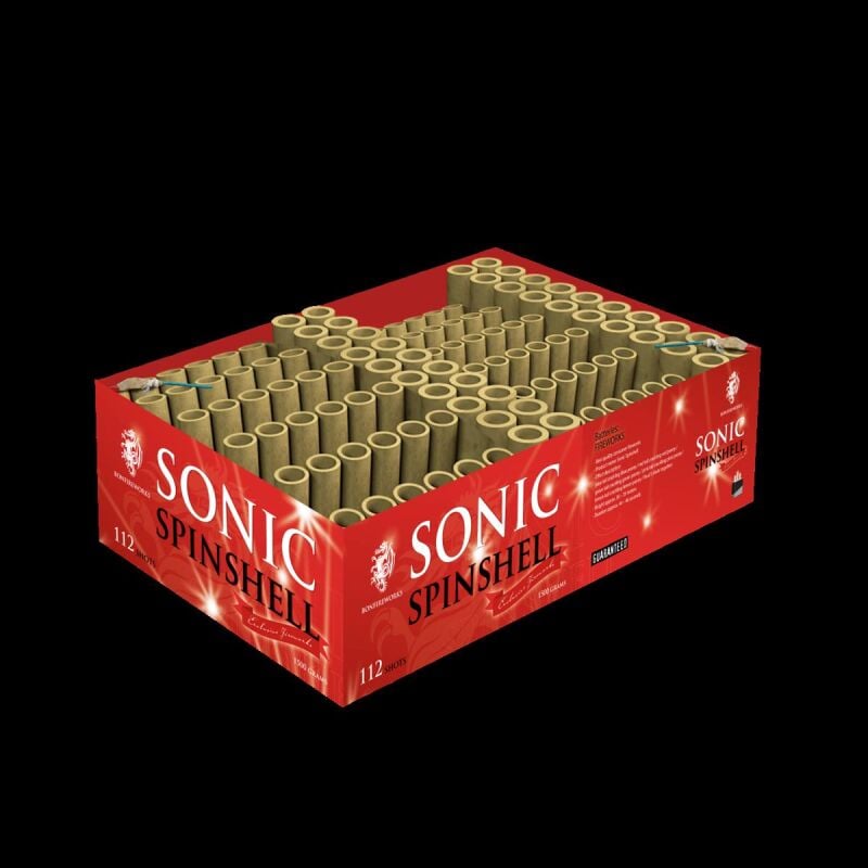 Jetzt Sonic Spinshell 112-Schuss-Feuerwerkverbund ab 93.74€ bestellen