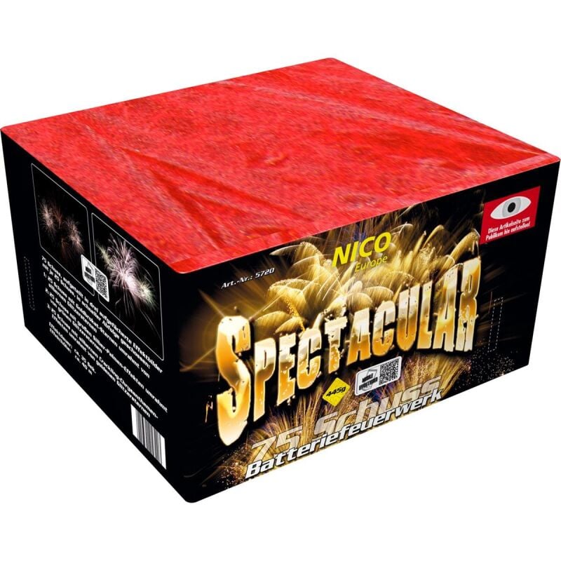 Jetzt Spectacular 75-Schuss-Feuerwerk-Batterie ab 49.49€ bestellen