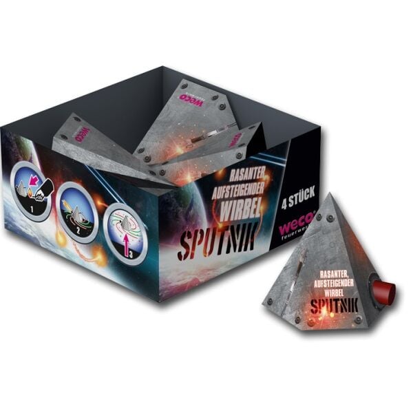 Jetzt Sputniks - Wirbel, 4er Pack ab 5.99€ bestellen