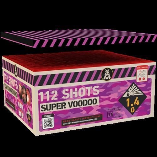 Jetzt Super Voodoo 112-Schuss-Feuerwerkverbund 2er Pack (Stahlkäfig) ab 119.99€ bestellen