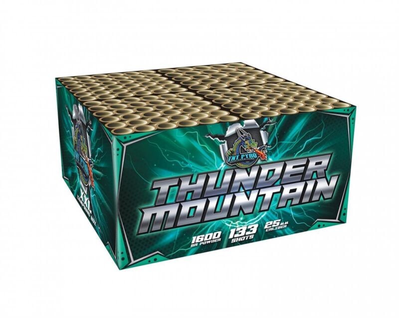 Jetzt Thunder Mountain 133-Schuss-Feuerwerkverbund ab 97.49€ bestellen