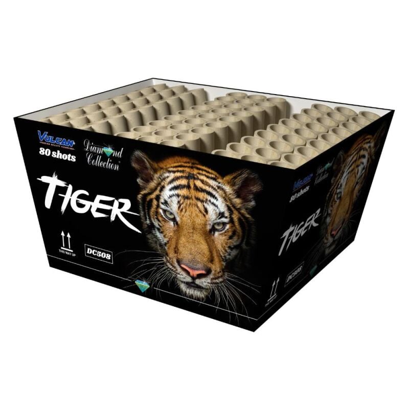 Jetzt Tiger 80-Schuss-Feuerwerk-Batterie ab 35.24€ bestellen