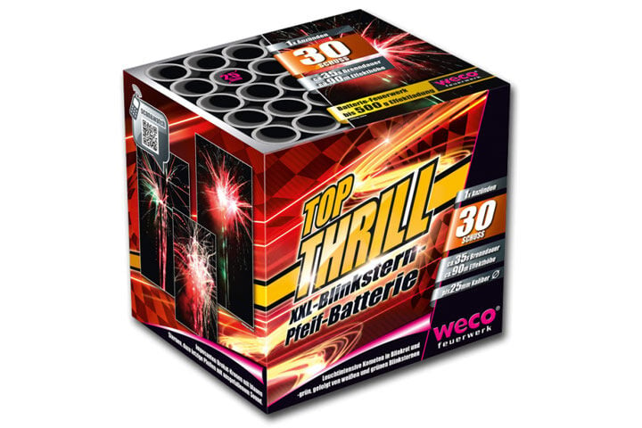 Jetzt Top Thrill 30-Schuss-Feuerwerk-Batterie ab 17.99€ bestellen