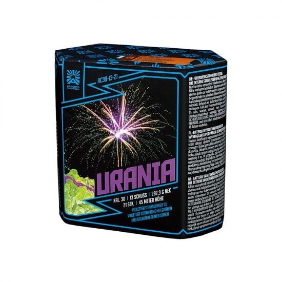 Jetzt Urania 13-Schuss-Feuerwerk-Batterie ab 16.99€ bestellen