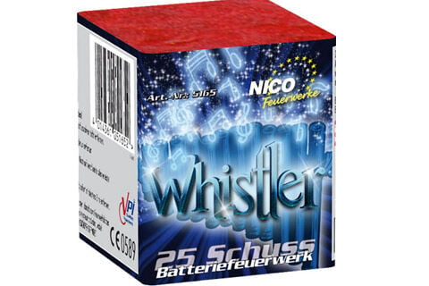 Jetzt Whistler 25-Schuss-Feuerwerk-Batterie ab 1.27€ bestellen