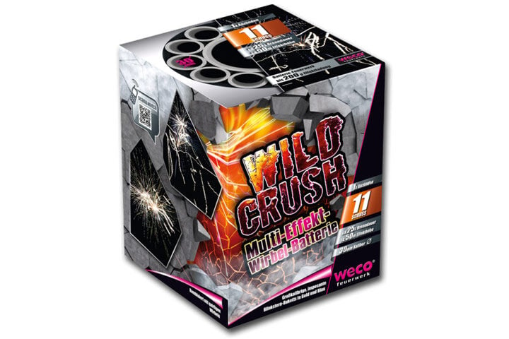 Jetzt Wild Crush 11-Schuss-Feuerwerk-Batterie ab 14.99€ bestellen