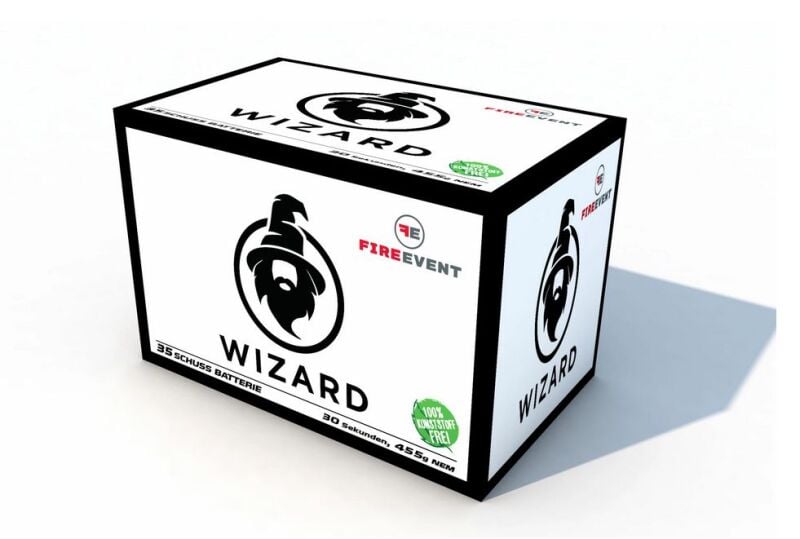 Jetzt Wizard 35-Schuss-Feuerwerkbatterie ab 59.99€ bestellen
