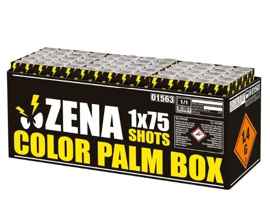 Jetzt Zena Color Palm Box 75-Schuss-Feuerwerkverbund ab 63.74€ bestellen