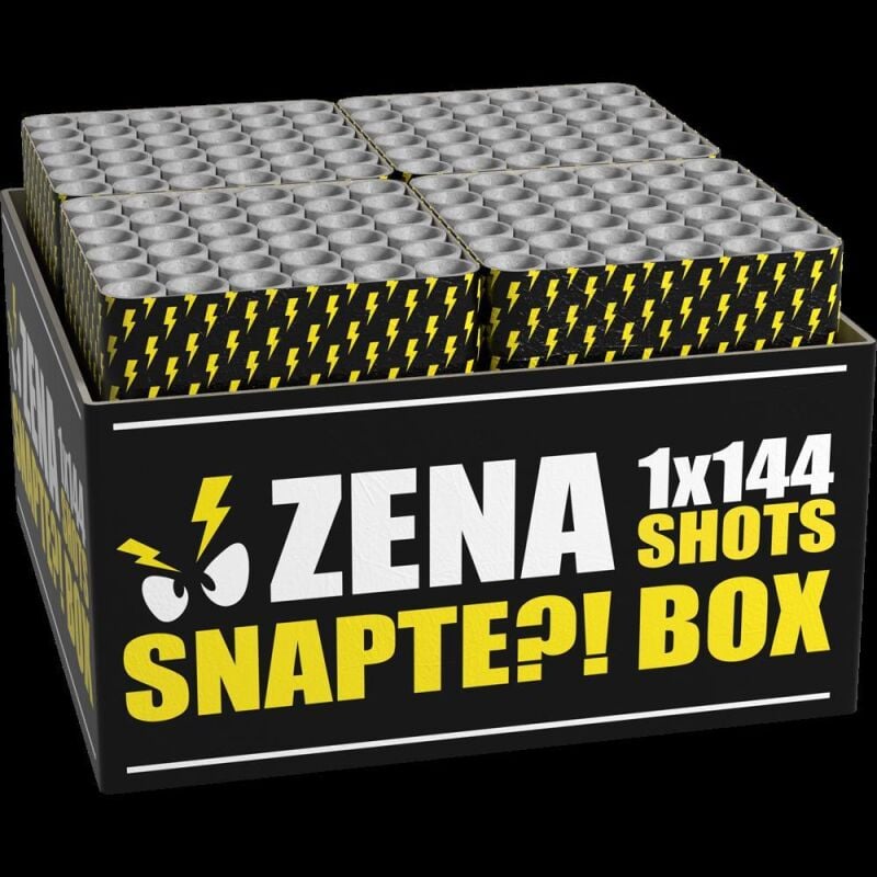 Jetzt Zena Snapte?! Box 144-Schuss-Feuerwerkverbund (Stahlkäfig) ab 86.24€ bestellen