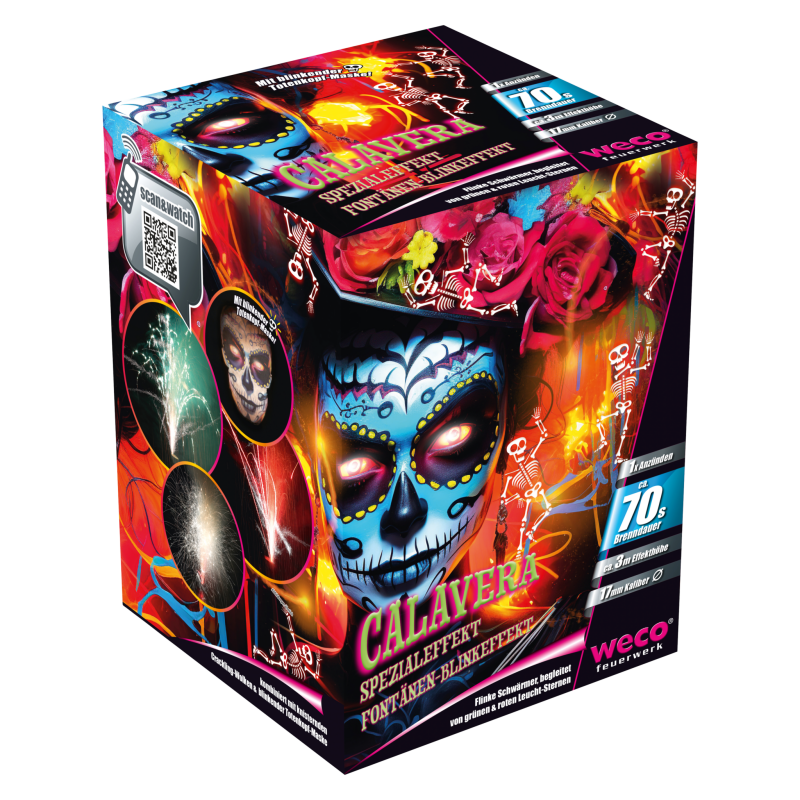 Jetzt Calavera Fontänenbatterie ab 11.89€ bestellen