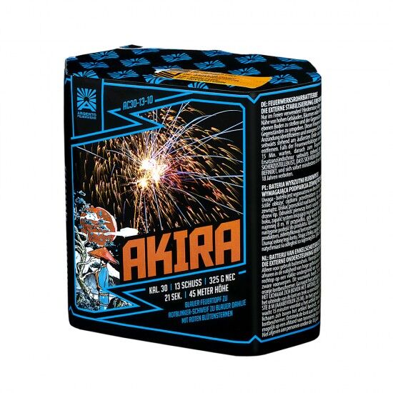 Jetzt Akira 13-Schuss-Feuerwerk-Batterie ab 16.99€ bestellen