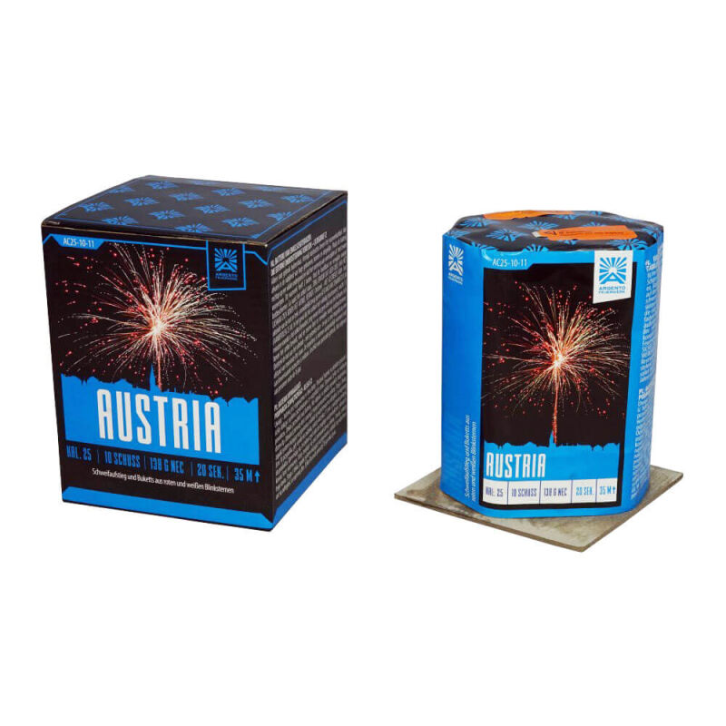 Jetzt Austria 10-Schuss-Feuerwerk-Batterie ab 9.78€ bestellen