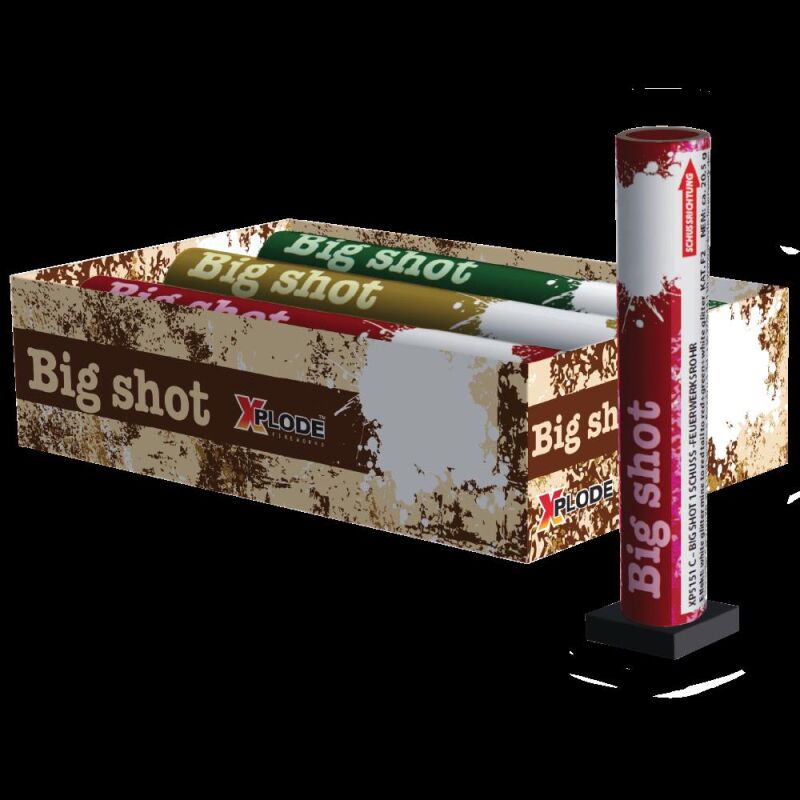 Jetzt Big Shot Bombenrohre 3er ab 10.19€ bestellen