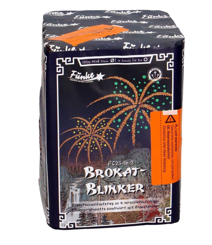 Jetzt Brokat Blinker 16-Schuss-Feuerwerk-Batterie ab 15.29€ bestellen