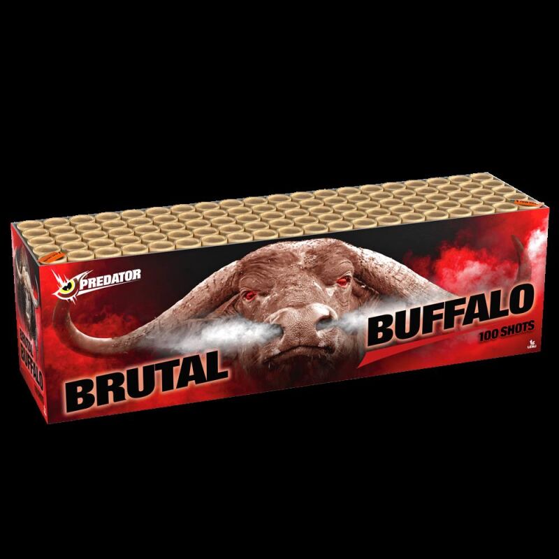 Jetzt Brutal Buffalo 100-Schuss-Feuerwerkverbund ab 99.44€ bestellen