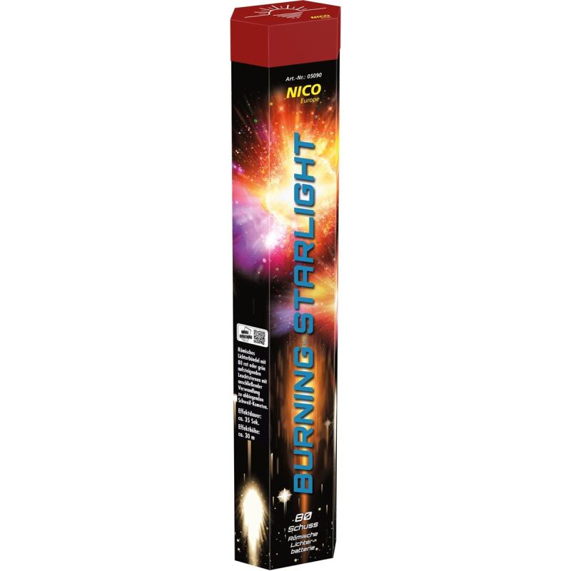 Jetzt Burning Starlight 80-Schuss-Römische-Lichterbatterie ab 19.54€ bestellen