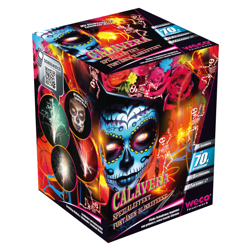 Jetzt Calavera Fontänenbatterie ab 11.89€ bestellen