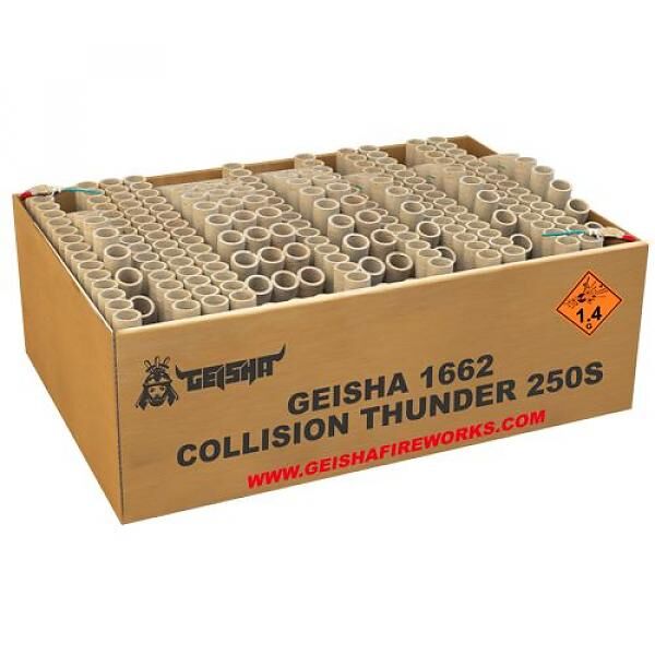 Jetzt Collision Thunder 250-Schuss-Feuerwerkverbund ab 212.49€ bestellen