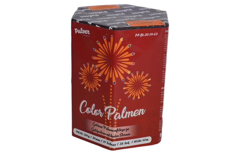 Jetzt Color Palmen 19-Schuss-Feuerwerk-Batterie ab 33.99€ bestellen