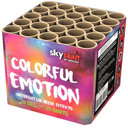 Jetzt Colorful Emotions 25-Schuss-Feuerwerkbatterie ab 29.99€ bestellen