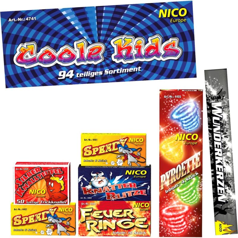 Jetzt Coole Kids 97-teiliges-Sortiment ab 5.5€ bestellen